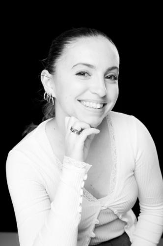 Portrait femme noir et blanc